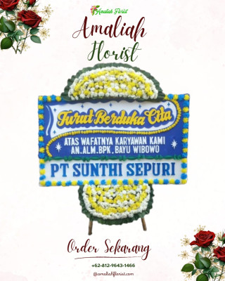 Papan Bunga Duka di Pekojan