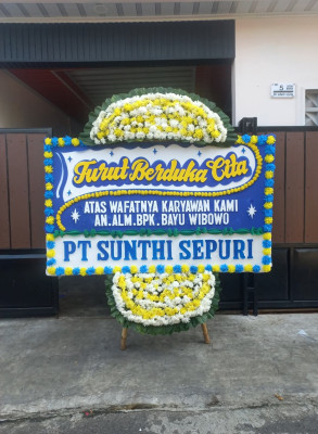 Papan Bunga Duka di Pekojan